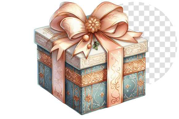 Download EidJoy Watercolor Gift Box Clipart - Premium Resources