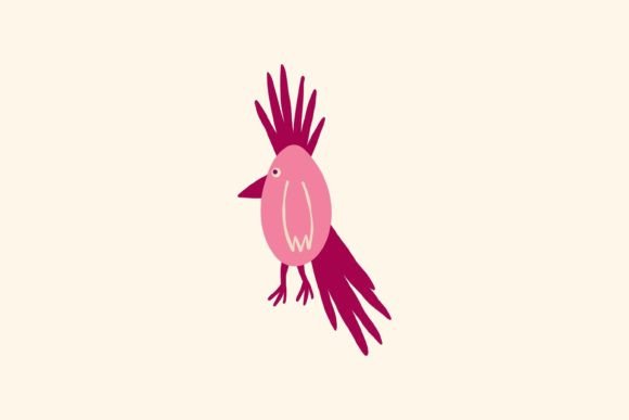 Download Bizarre Weird Tropical Bird SVG Clipart - Tropical bird Collection
