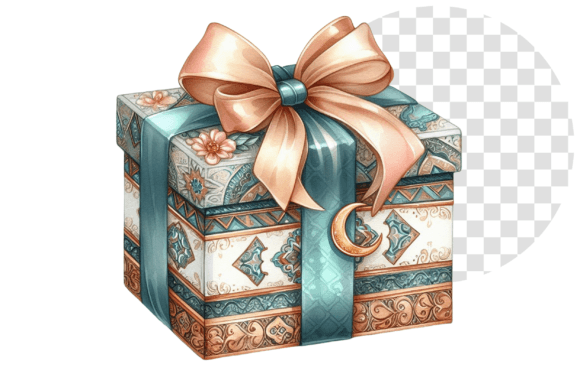 Download EidJoy Watercolor Gift Box Clipart - Premium Resources